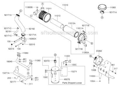 Starter_Assembly Diagram and Parts List for 30280 270000001-270999999 Toro Lawn Mower