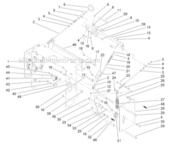 Part Location Diagram of 1-323245 Toro Spring-Compression