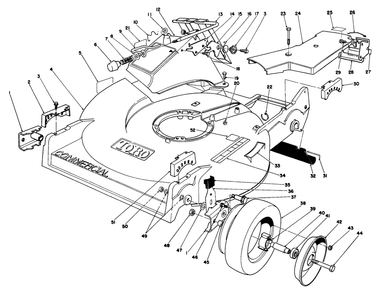Part Location Diagram of E633766 Toro DISCONTINUED