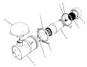 Air Cleaner, Model No. 11-4659 Diagram and Parts List for 30610 390001-399999 - 1993 Toro Lawn Tractor