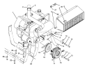 Engine Assembly Diagram and Parts List for 30610 390001-399999 - 1993 Toro Lawn Tractor