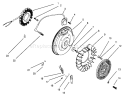 Ignition And Charging System Diagram and Parts List for 30610 390001-399999 - 1993 Toro Lawn Tractor
