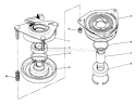 Clutch Assembly No. 54-0220 Diagram and Parts List for 30610 390001-399999 - 1993 Toro Lawn Tractor