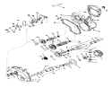 Differential Assembly No. 1310-001a Diagram and Parts List for 30610 390001-399999 - 1993 Toro Lawn Tractor