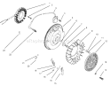 Ignition And Charging System Diagram and Parts List for 30610 490001-499999 - 1994 Toro Lawn Tractor