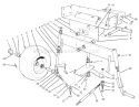Rear Axle Assembly Diagram and Parts List for 30610 490001-499999 - 1994 Toro Lawn Tractor