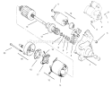 Starter Diagram and Parts List for 30610 490001-499999 - 1994 Toro Lawn Tractor