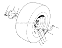 Part Location Diagram of 242-71 Toro 1/2-20X1.25 Bolt