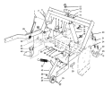 Part Location Diagram of 54-1270-03 Toro Bracket-Parking Brake