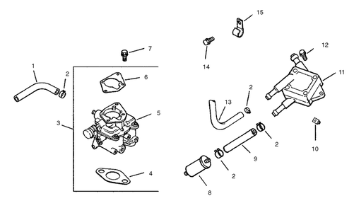 Part Location Diagram of 2475708-S Toro Accelerator Pump Repair Kit