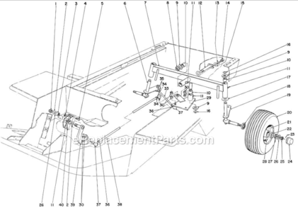 Part Location Diagram of 3296-49 Toro Nut-lock, Ni