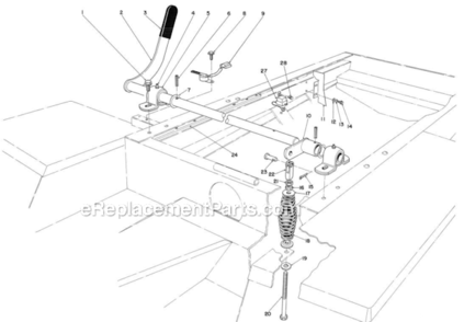 Part Location Diagram of 21-1880 Toro Grip-Handle