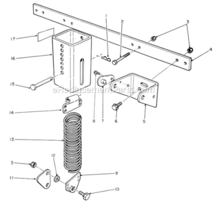 Page AZ Diagram and Parts List for 30798 2000001-2999999 Toro Lawn Mower