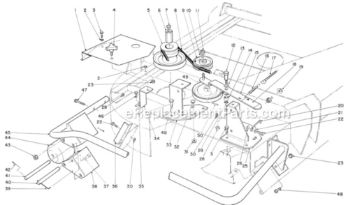 Page Ah Diagram and Parts List for 30798 2000001-2999999 Toro Lawn Mower