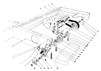 Part Location Diagram of 37-0010 Toro DISCONTINUED
