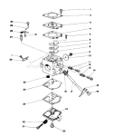 Part Location Diagram of 41-0780 Toro Shaft Ass-Y. Throttle