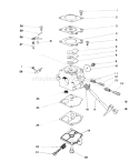 Part Location Diagram of 41-0830 Toro Needle, High Speed