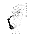 Part Location Diagram of 47-6350 Toro Case-Lower