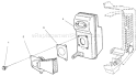Part Location Diagram of 61-4380 Toro DISCONTINUED