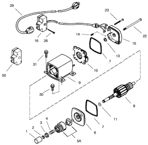 120volt Electric Starter No. 33329d (Optional) Diagram and Parts List for 38542 99000001 - 99999999 Toro Snow Blower