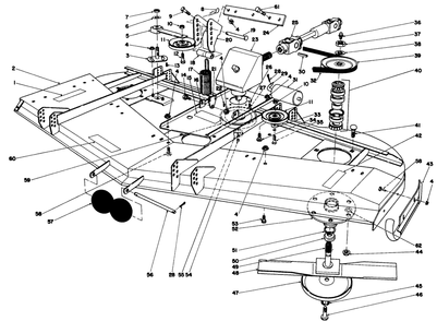 Cutting Unit Model No. 30562 Diagram and Parts List for 30562 4000001 - 4999999 Toro Lawn Mower