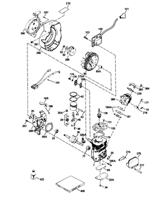 Engine Tecumseh Model No. Hsk600 Type 1669r (Model 38175 Only, Serial #4900101 Thru 4906609) Diagram and Parts List for 38175 4900001 - 4999999 Toro Snow Blower