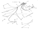 Electrical System Diagram and Parts List for 21-08K804 1988 Toro Lawn Tractor