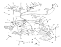 Page L Diagram and Parts List for 21-08K804 1988 Toro Lawn Tractor