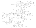 Page AD Diagram and Parts List for 21-08K804 1988 Toro Lawn Tractor