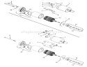 Starter Diagram and Parts List for 21-08K804 1988 Toro Lawn Tractor