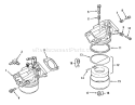 Kohler Carburetors Diagram and Parts List for 21-12K806 1989 Toro Lawn Tractor