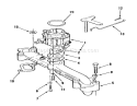 Part Location Diagram of NN10441 Toro Intake Manifold