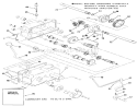 Page N Diagram and Parts List for 21-08K802 1986 Toro Lawn Tractor