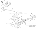 Pto Clutch And Control Diagram and Parts List for 31-17KE01 1985 Toro Lawn Tractor