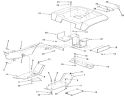 Page T Diagram and Parts List for 31-17KE01 1985 Toro Lawn Tractor