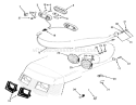 Electrical System (cont-D) Diagram and Parts List for 31-17KE01 1985 Toro Lawn Tractor