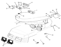 Page I Diagram and Parts List for 21-12KE01 1986 Toro Lawn Tractor