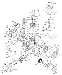 Part Location Diagram of 33233A Tecumseh Gasket Set