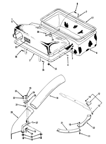 Part Location Diagram of 110477 Toro Plate