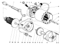 Page A Diagram and Parts List for 31453 2000001-2999999 - 1972 Toro Snow Blower