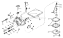 Part Location Diagram of 631888 Tecumseh Shaft&Lever Assembly