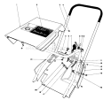 Page F Diagram and Parts List for 31506 6000001-6999999 - 1976 Toro Snow Blower