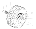 Page I Diagram and Parts List for 31655 0000001-0999999 - 1970 Toro Snow Blower