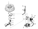 Page H Diagram and Parts List for 31677 4000001-4999999 - 1974 Toro Snow Blower