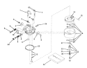Page B Diagram and Parts List for 31677 5000001-5999999 - 1975 Toro Snow Blower