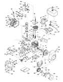 Part Location Diagram of 33351 Toro Valve, Fuel Strainer and Shut Off