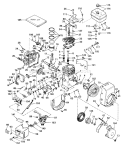 Page F Diagram and Parts List for 31677 5000001-5999999 - 1975 Toro Snow Blower