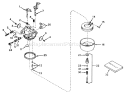 Page B Diagram and Parts List for 31677 6000001-6999999 - 1976 Toro Snow Blower