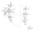 Page C Diagram and Parts List for 31677 6000001-6999999 - 1976 Toro Snow Blower