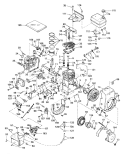 Page G Diagram and Parts List for 31677 6000001-6999999 - 1976 Toro Snow Blower